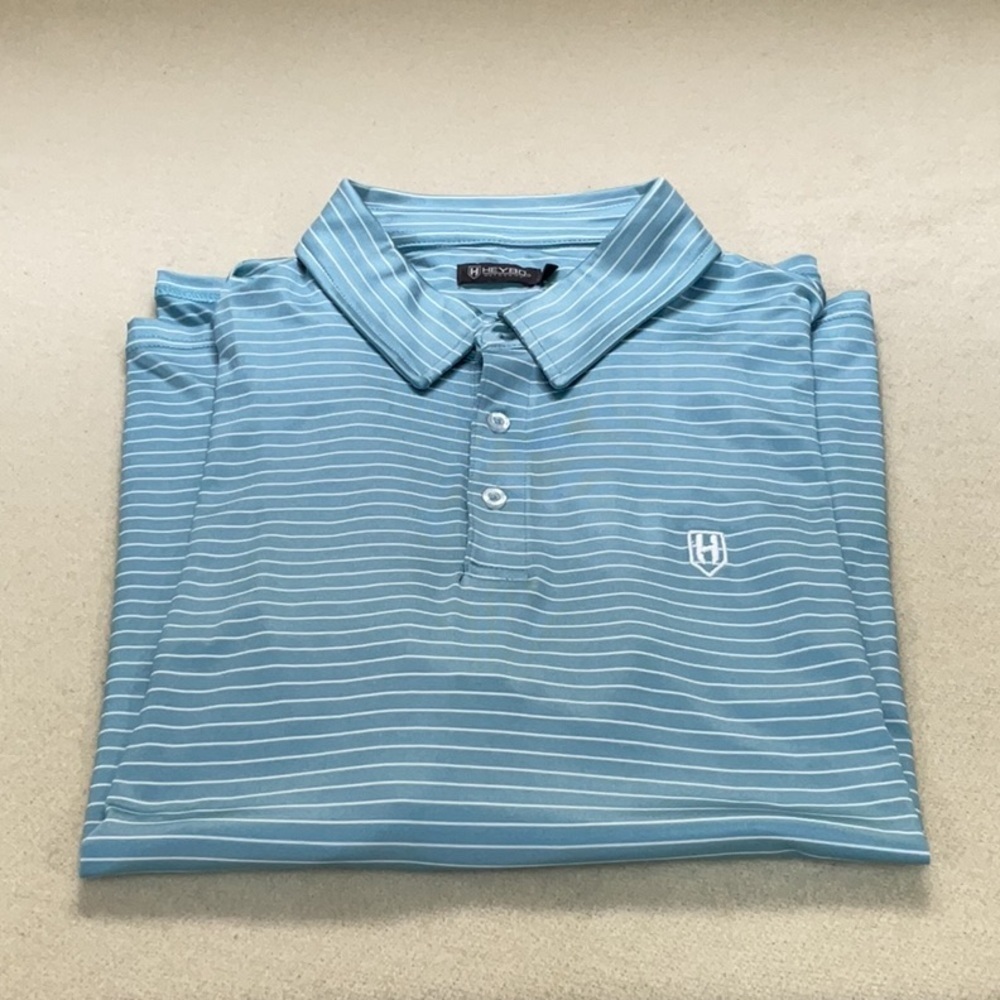 EUC Mens HEYBO short sleeve polo shirt